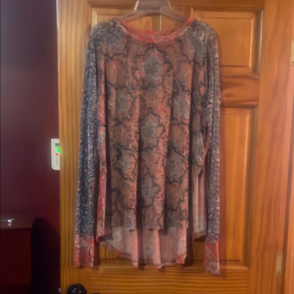 Free People sheer tunic